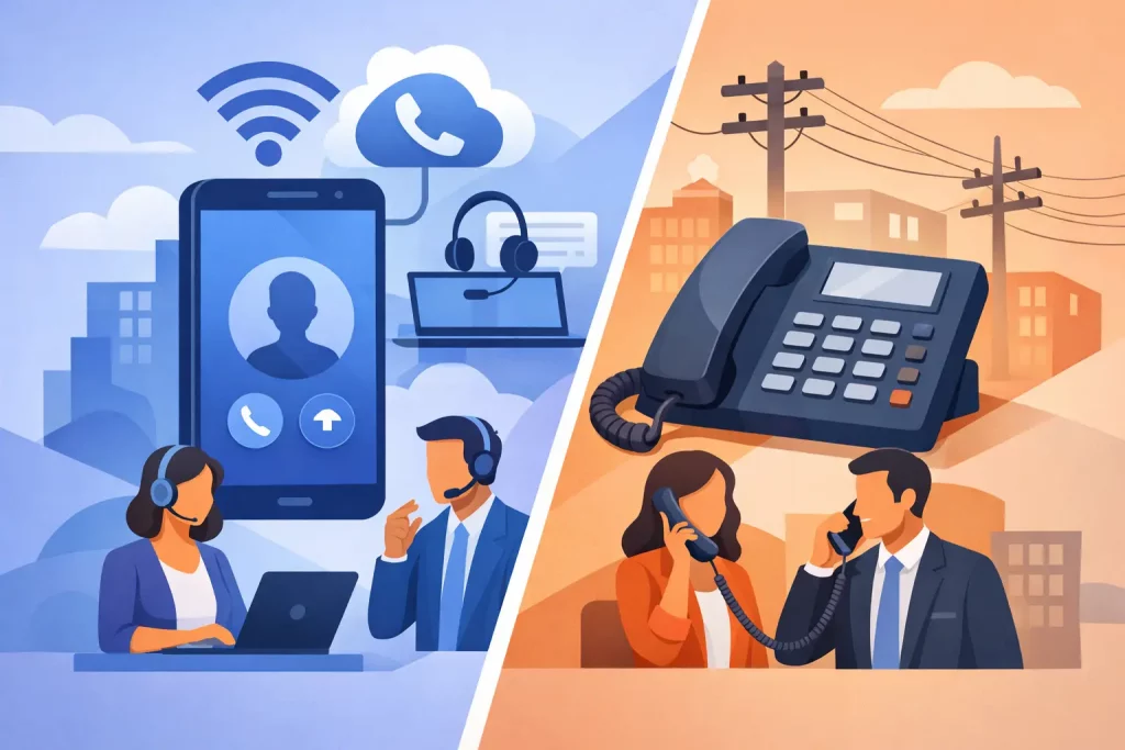 VoIP vs Landline Business: What Works Now?