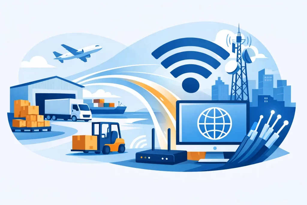 Broadband Upgrade for Logistics Firm Needs