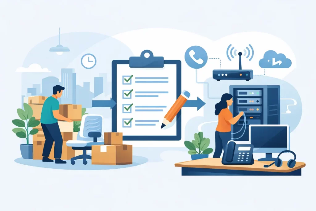 Office Relocation Telecoms Checklist in 10 Steps